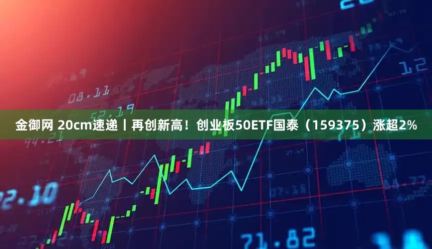 金御网 20cm速递丨再创新高！创业板50ETF国泰（159375）涨超2%
